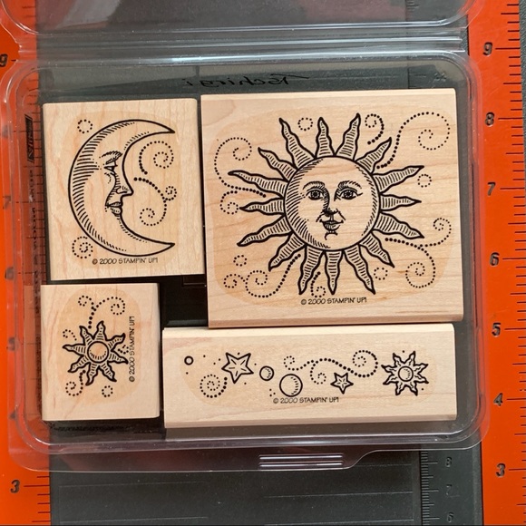 Stampin' Up! Other - Stampin Up SUN, MOON, & STARS